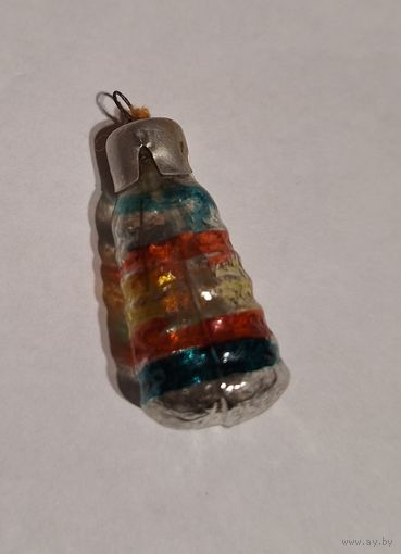 Елочная мини игрушка Пирамидка