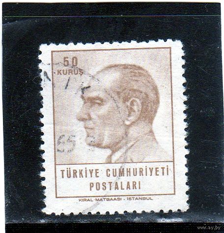 Турция. Ми-1933. Кемаль Ататюрк. 1965.