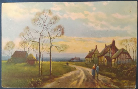 Германия до 1945 открытка Репродукция.