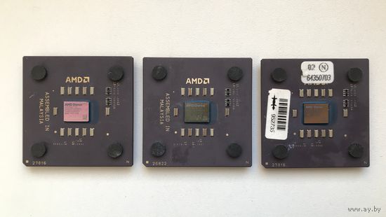 Процессоры AMD Duron 750, 800, 950 MHz (Socket A/462 CPGA, ядро Spitfire)