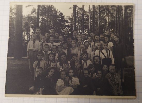 Пионерский лагерь. Западная Беларусь. 1941