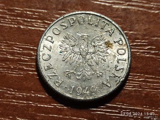 Польша 1 грош 1949