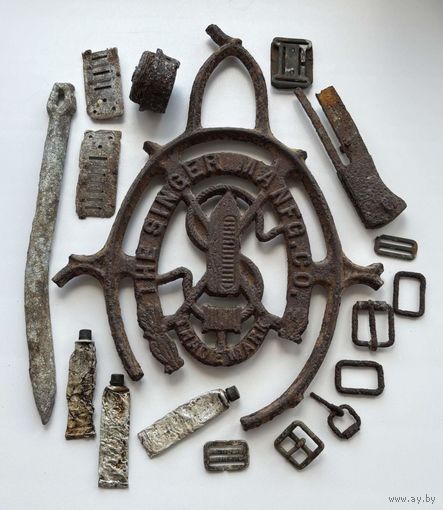 СТАРТ С РУБЛЯ!!! ЛОТ НАХОДОК ПО ВОВ (ВЕРМАХТ)!!!