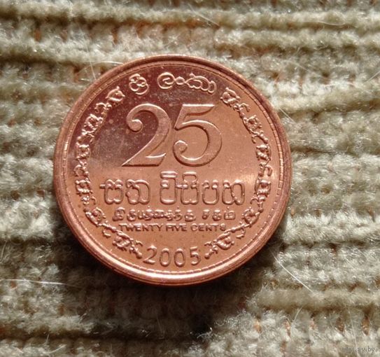 Werty71 Шри-Ланка 25 центов 2005