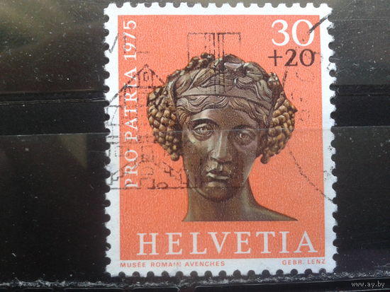 Швейцария, 1975,Бронзовая статуэтка Бахуса