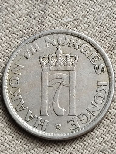 Распродажа - 50 оре 1957г.,Норвегия,Король Хокон VII (1906 - 1957)