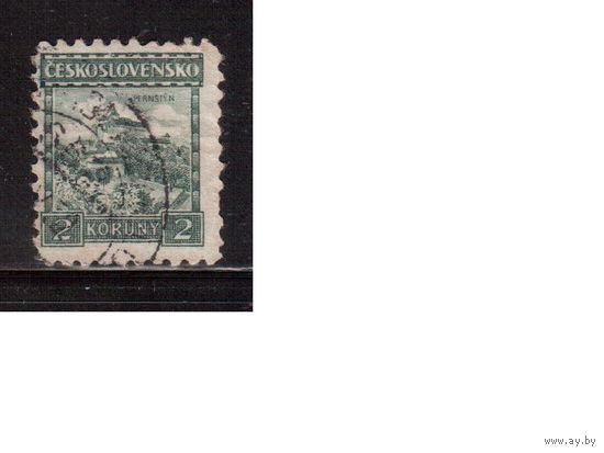 Чехословакия-1929,(Мих.288) , гаш., , Стандарт, Город