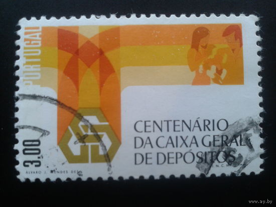 Португалия, 1976. 100 лет Трастовому банку Португалии
