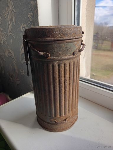 Немецкий газбак,короткий, под реставрацию.