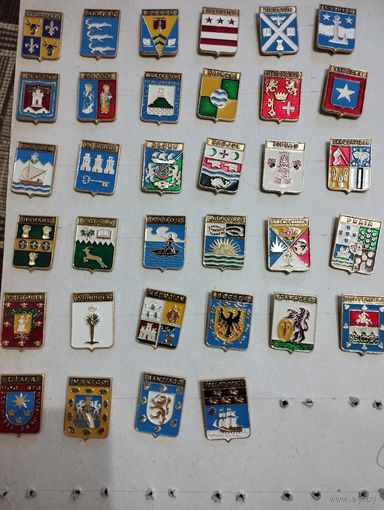 Гербы городов. Иностранные (4).