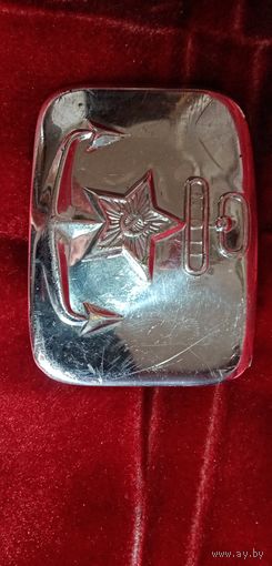 Пряжка вмф ссср хромированая