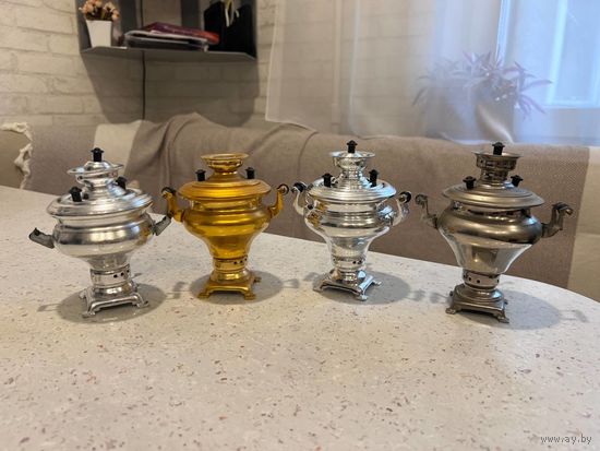 Коллекция сувенирных самоваров "Репка".