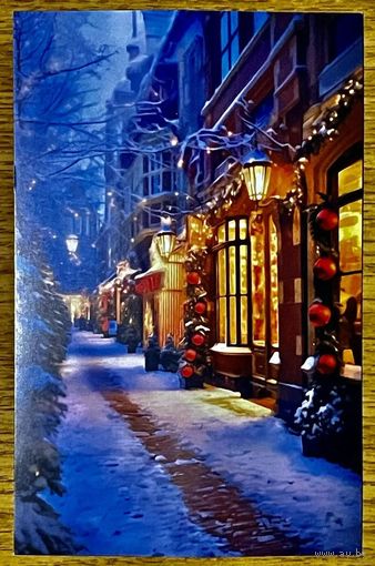 Открытка для посткроссинга. Чистая 9х14 см.