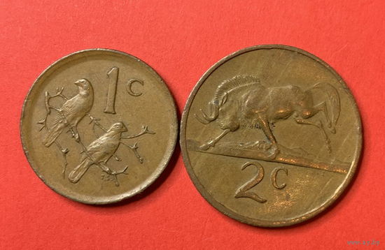 ЮАР 2 монеты