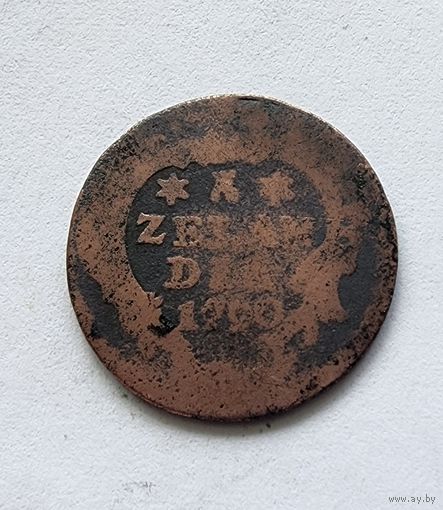 Голландская республика 1 дуит, 1790