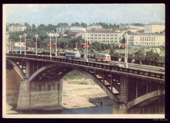 1966 год Витебск Городской пейзаж