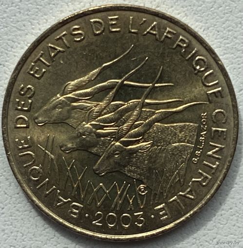 Центральная Африка 5 франков КФА 2003 г.