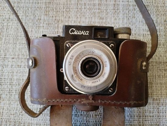Фотоаппарат СССР. "Смена"