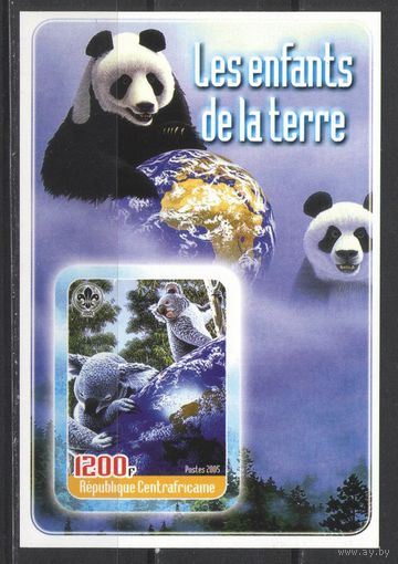 ЦАР. Фауна. Коала. Панда. 2005г.