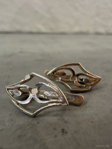 Серьги СЕРЕБРО пр. (11).  Распродажа коллекции!!!