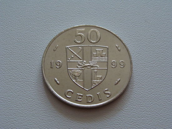Гана. 50 седи 1999 год  KM#31a