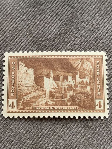 США 1934. Национальные парки. Mesa Verde