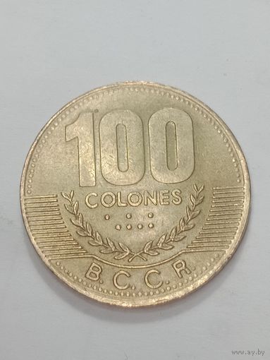 Коста Рика 100 колон 2000 года .