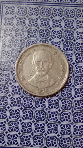 Доминикана 25 сентаво1976 Дуарте 100 лет со дня смерти