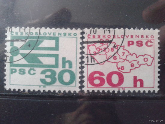 Чехословакия 1976 Стандарт Полная серия с клеем без наклеек
