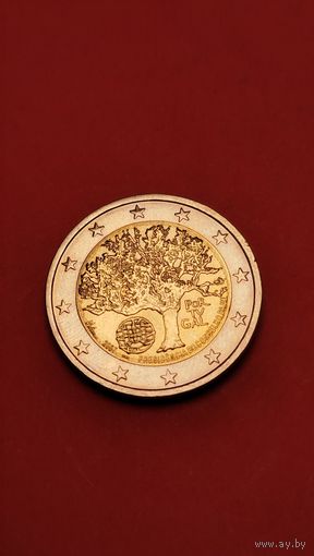 2 Евро 2007. Португалия. Председательство Португалии в Евросоюзе. С рубля. (15)