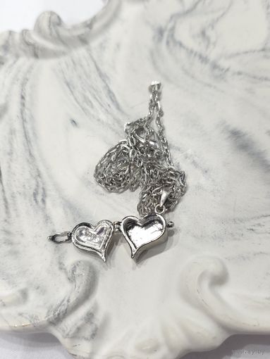 Кулон с сюпризом сердце Wish Box