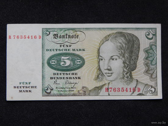 ФРГ 5 марок 1980г.