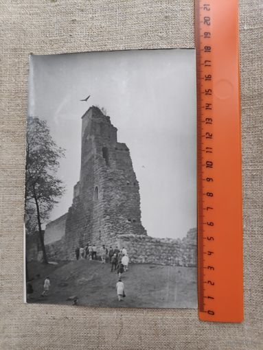 Фотография. Замок в 70-е гг. ХХ века.