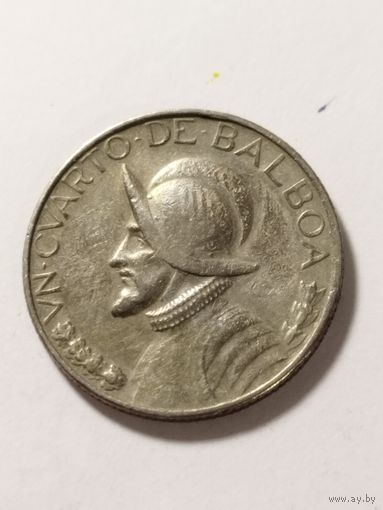 Панама 1/4 бальбоа 1973
