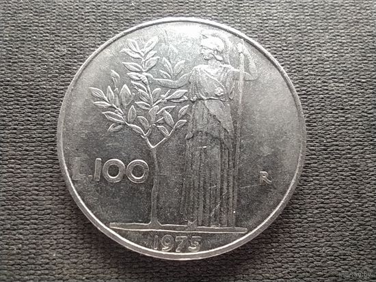 Италия, 100 лир 1975, KM# 96.1