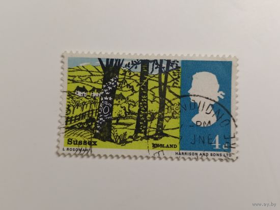 Великобритания 1966. Пейзажи