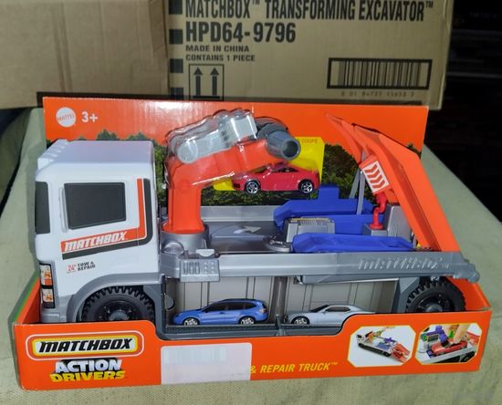 Matchbox игровой набор Tow and Repair Truck