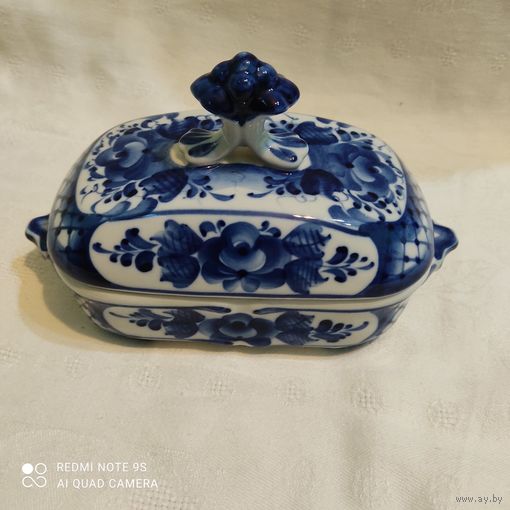 Масленка Гжель