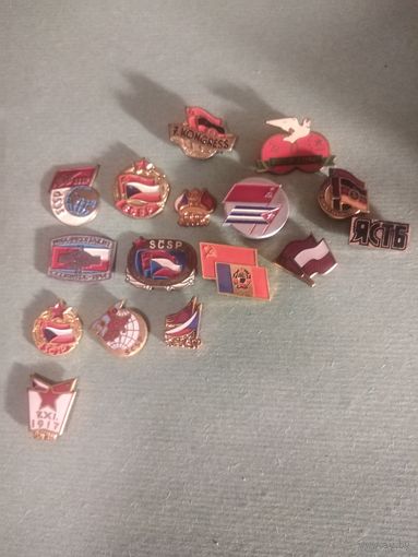 Значки Чехословакия