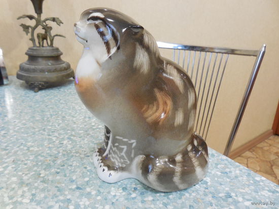 Статуэтка. Дикий кот. Манул. ЛФЗ