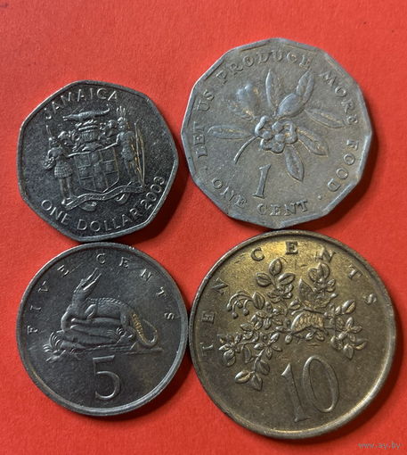 Ямайка 4 монеты