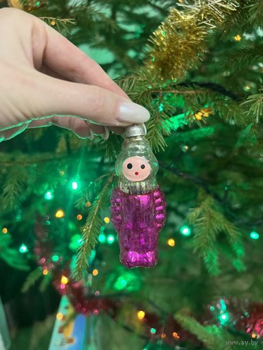 Ёлочная игрушка Космонавт СССР К.17