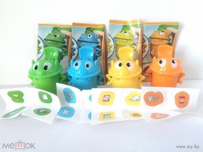 Серия игрушек из киндера