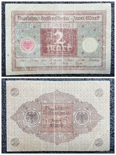 2 марки Германия 1920 г.