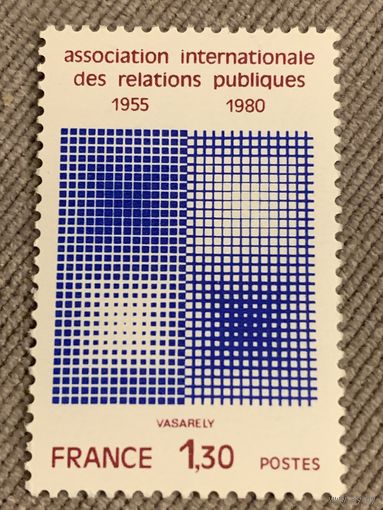 Франция 1980. Association internationale des relation publiques 1955-1980