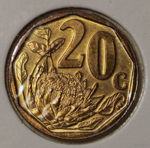Южная Африка (ЮАР) 20 центов 2008 год