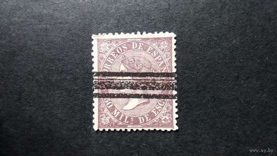 ИСПАНИЯ \н3\ 1868 Ми93 королева