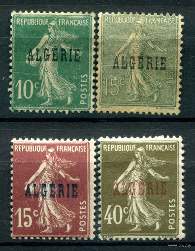 Французские колонии - Алжир - 1925/26г. - аллегория - 4 марки - чистые, без клея, MH. #4-W1-115-A-1