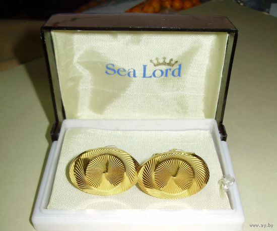 Запонки Sea Lord новые в футляре