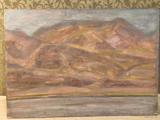 Степанов Алексей Матвеевич (1923 – 1989) Народный художник КазССР Горы вечером